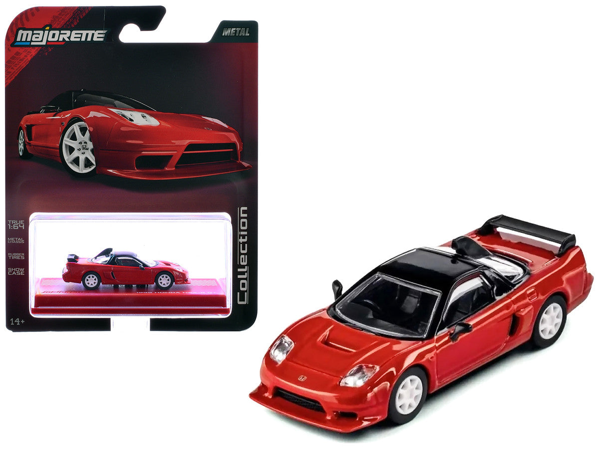 1995 Honda NSX-R GT RHD (Right Hand Drive) Red with Black Top "Collection" Series 1/64 Diecast Model Car by Majorette by Majorette