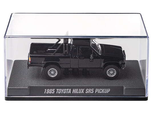 1985 Toyota Hilux SR5 Pickup Truck Black "Collection" Series 1/64 Diecast Model Car by Majorette by Majorette