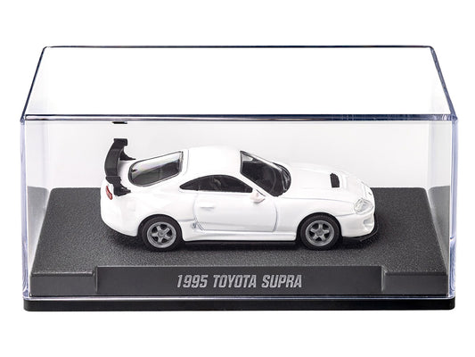 1995 Toyota Supra RHD (Right Hand Drive) White "Collection" Series 1/64 Diecast Model Car by Majorette by Majorette