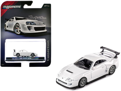 1995 Toyota Supra RHD (Right Hand Drive) White "Collection" Series 1/64 Diecast Model Car by Majorette by Majorette
