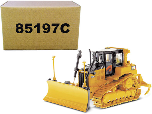 CAT Caterpillar D6T XW VPAT Track Type Tractor with AccuGrade GPS Technology and Operator "Core Classics" Series 1/50 Diecast Model by Diecast Masters by Diecast Masters