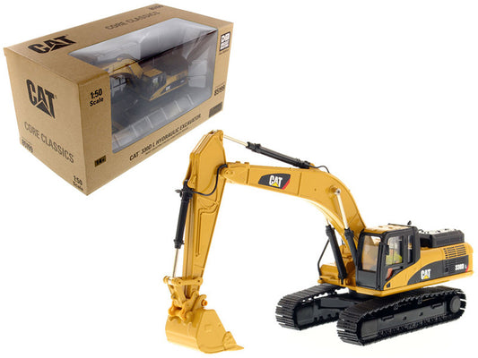 CAT Caterpillar 330D L Hydraulic Excavator with Operator "Core Classics Series" 1/50 Diecast Model by Diecast Masters by Diecast Masters