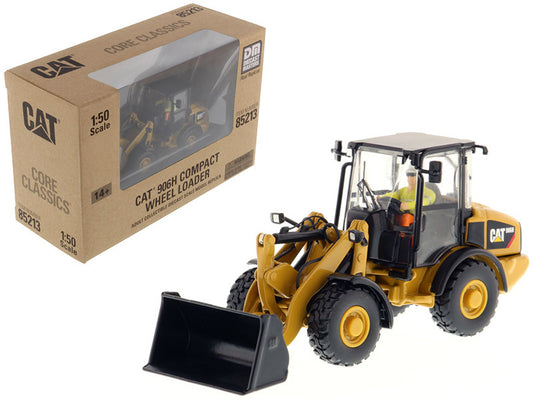 CAT Caterpillar 906H Compact Wheel Loader with Operator "Core Classics Series" 1/50 Diecast Model by Diecast Masters by Diecast Masters