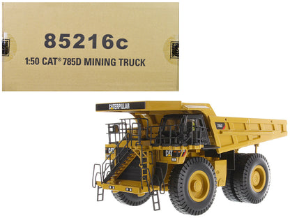 CAT Caterpillar 785D Mining Truck Yellow with Operator "Core Classics" Series 1/50 Diecast Model by Diecast Masters by Diecast Masters