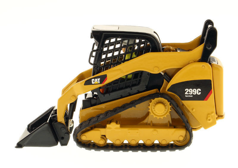 CAT Caterpillar 299C Compact Track Loader with Work Tools and Operator "Core Classics" Series 1/32 Diecast Model by Diecast Masters by Diecast Masters