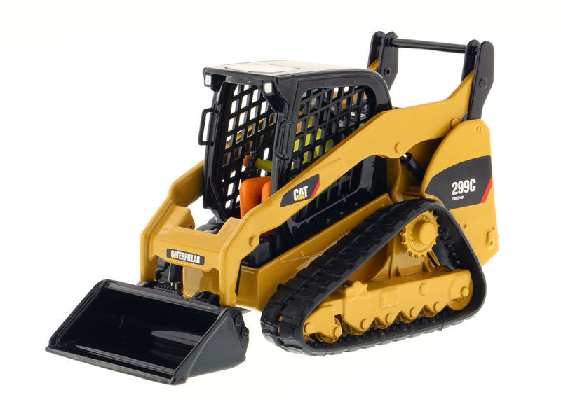 CAT Caterpillar 299C Compact Track Loader with Work Tools and Operator "Core Classics" Series 1/32 Diecast Model by Diecast Masters by Diecast Masters