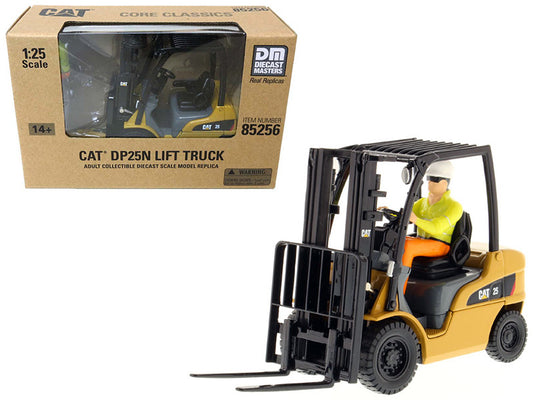 CAT Caterpillar DP25N DP/GP15-35N Range Lift Truck with Operator "Core Classics Series" 1/25 Diecast Model by Diecast Masters by Diecast Masters