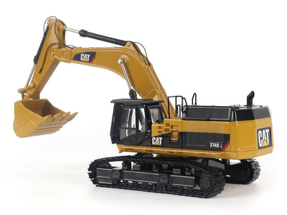 CAT Caterpillar 374D L Hydraulic Excavator Yellow "Core Classics" Series 1/50 Diecast Model by Diecast Masters-2