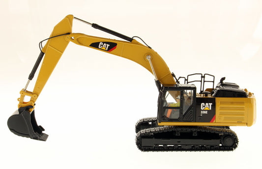 CAT Caterpillar 336E H Hybrid Hydraulic Excavator with Operator "Core Classics" Series 1/50 Diecast Model by Diecast Masters by Diecast Masters
