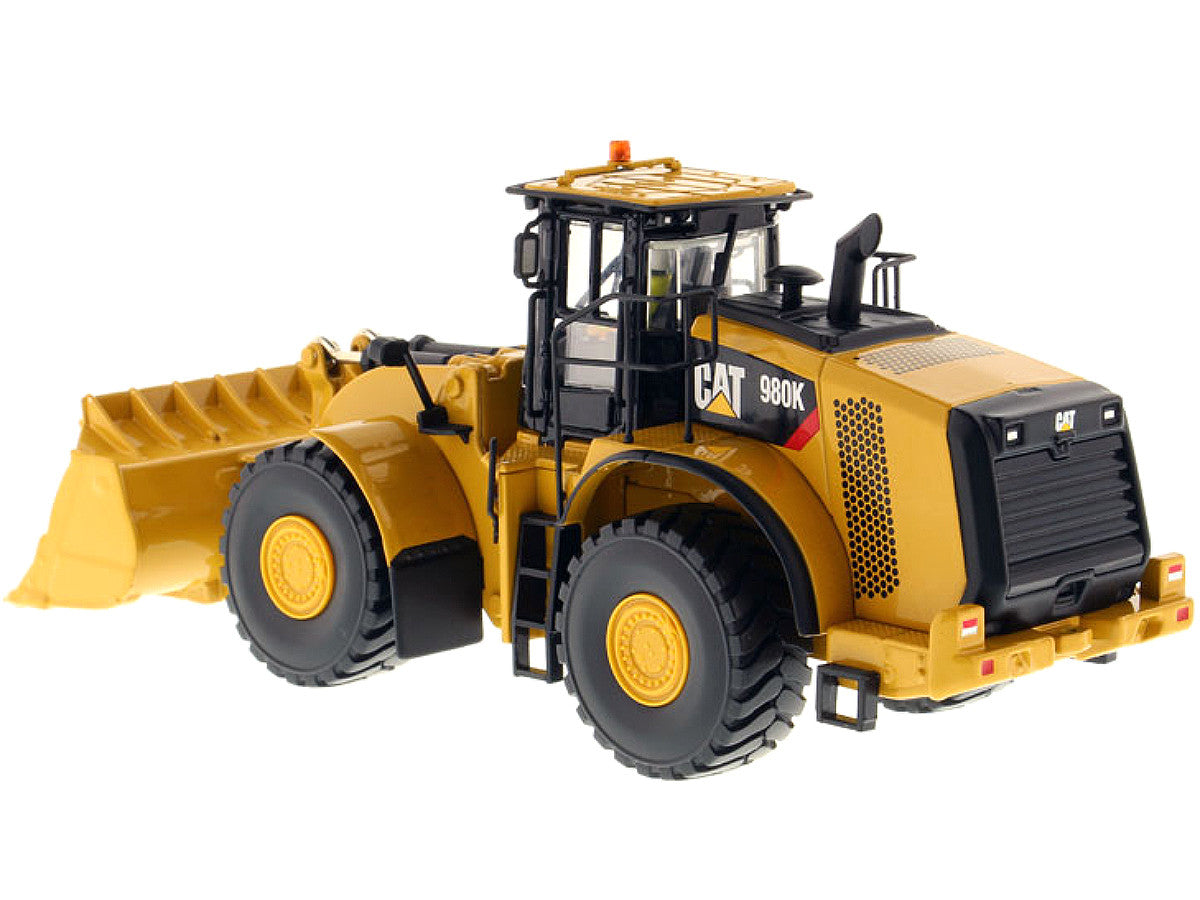 CAT Caterpillar 980K Wheel Loader Rock Configuration with Operator "Core Classics Series" 1/50 Diecast Model by Diecast Masters by Diecast Masters