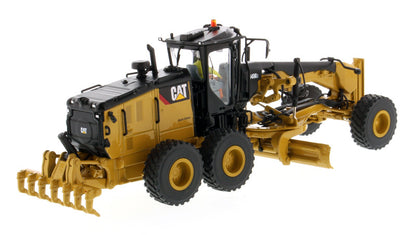 CAT Caterpillar 14M3 Motor Grader with Operator "High Line Series" 1/50 Diecast Model by Diecast Masters by Diecast Masters