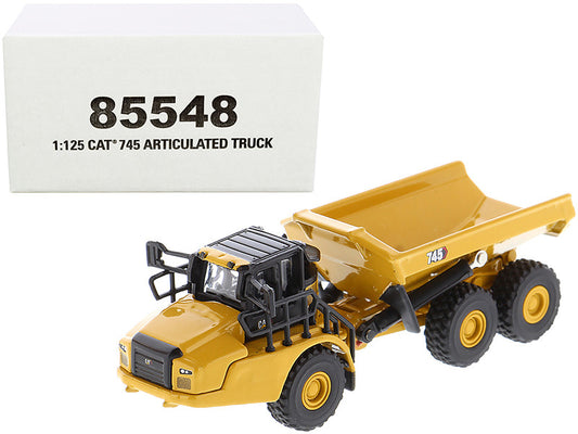 CAT Caterpillar 745 Articulated Dump Truck "High Line" Series 1/125 Diecast Model by Diecast Masters by Diecast Masters