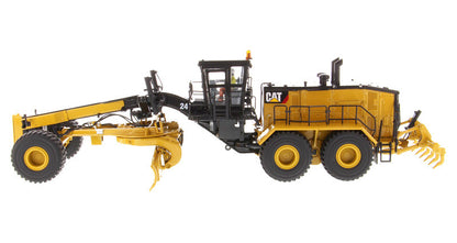 CAT Caterpillar 24 Motor Grader with Operator High Line Series 1/50 Diecast Model by Diecast Masters by Diecast Masters