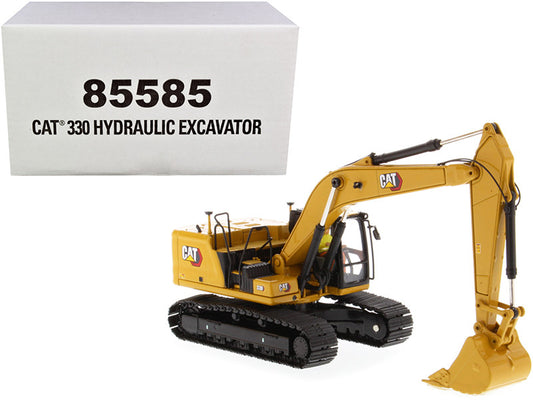 Cat Caterpillar 330 Hydraulic Excavator Next Generation with Operator "High Line Series" 1/50 Diecast Model by Diecast Masters by Diecast Masters