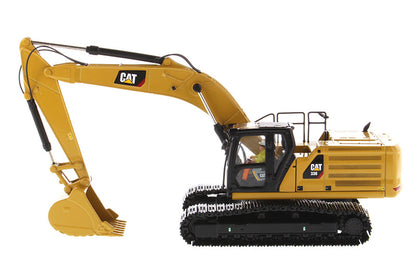 CAT Caterpillar 336 Next Generation Hydraulic Excavator and Operator "High Line" Series 1/50 Diecast Model by Diecast Masters by Diecast Masters