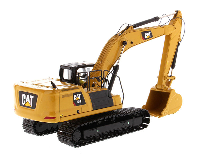 CAT Caterpillar 336 Next Generation Hydraulic Excavator and Operator "High Line" Series 1/50 Diecast Model by Diecast Masters by Diecast Masters