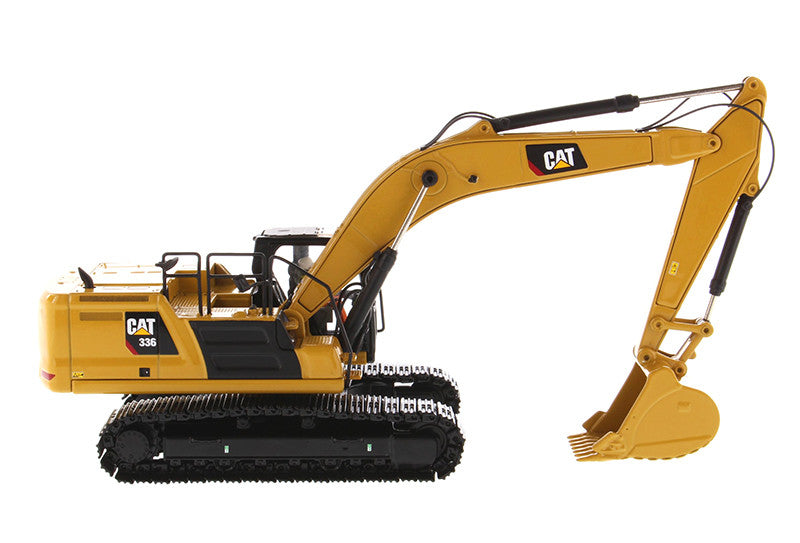 CAT Caterpillar 336 Next Generation Hydraulic Excavator and Operator "High Line" Series 1/50 Diecast Model by Diecast Masters by Diecast Masters