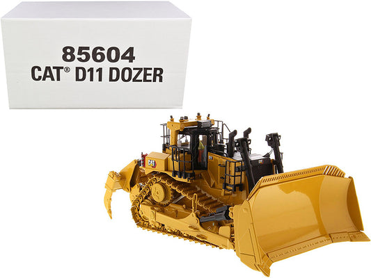CAT Caterpillar D11 Fusion Track-Type Tractor Dozer with Operator "High Line" Series 1/50 Diecast Model by Diecast Masters by Diecast Masters