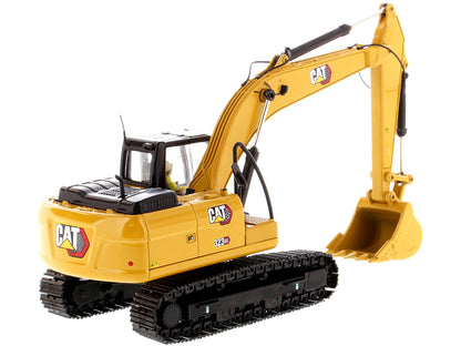 CAT Caterpillar 323 GX Hydraulic Excavator with Operator "High Line" Series 1/50 Diecast Model by Diecast Masters by Diecast Masters