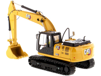 CAT Caterpillar 323 GX Hydraulic Excavator with Operator "High Line" Series 1/50 Diecast Model by Diecast Masters by Diecast Masters
