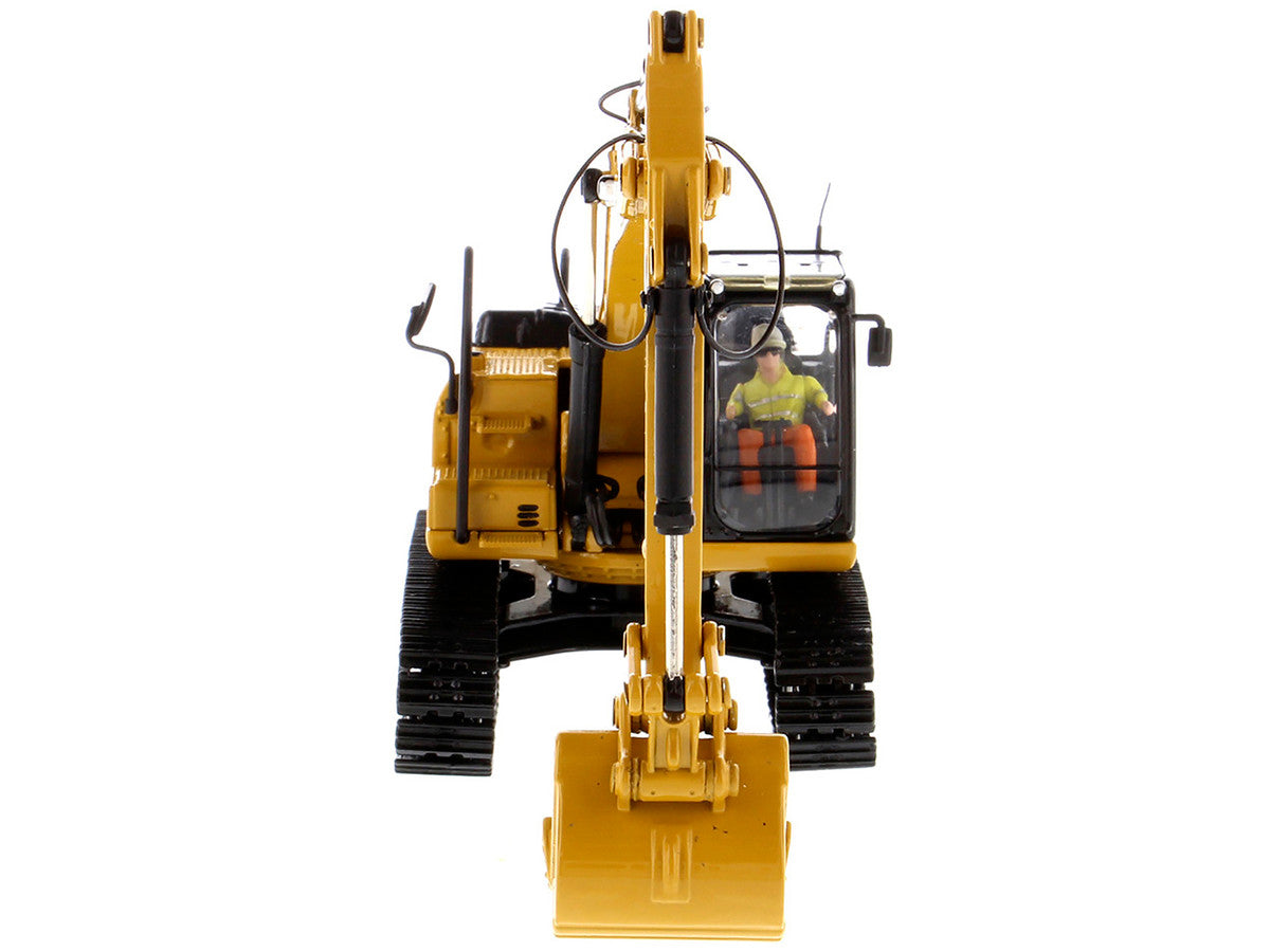 CAT Caterpillar 323 GX Hydraulic Excavator with Operator "High Line" Series 1/50 Diecast Model by Diecast Masters by Diecast Masters