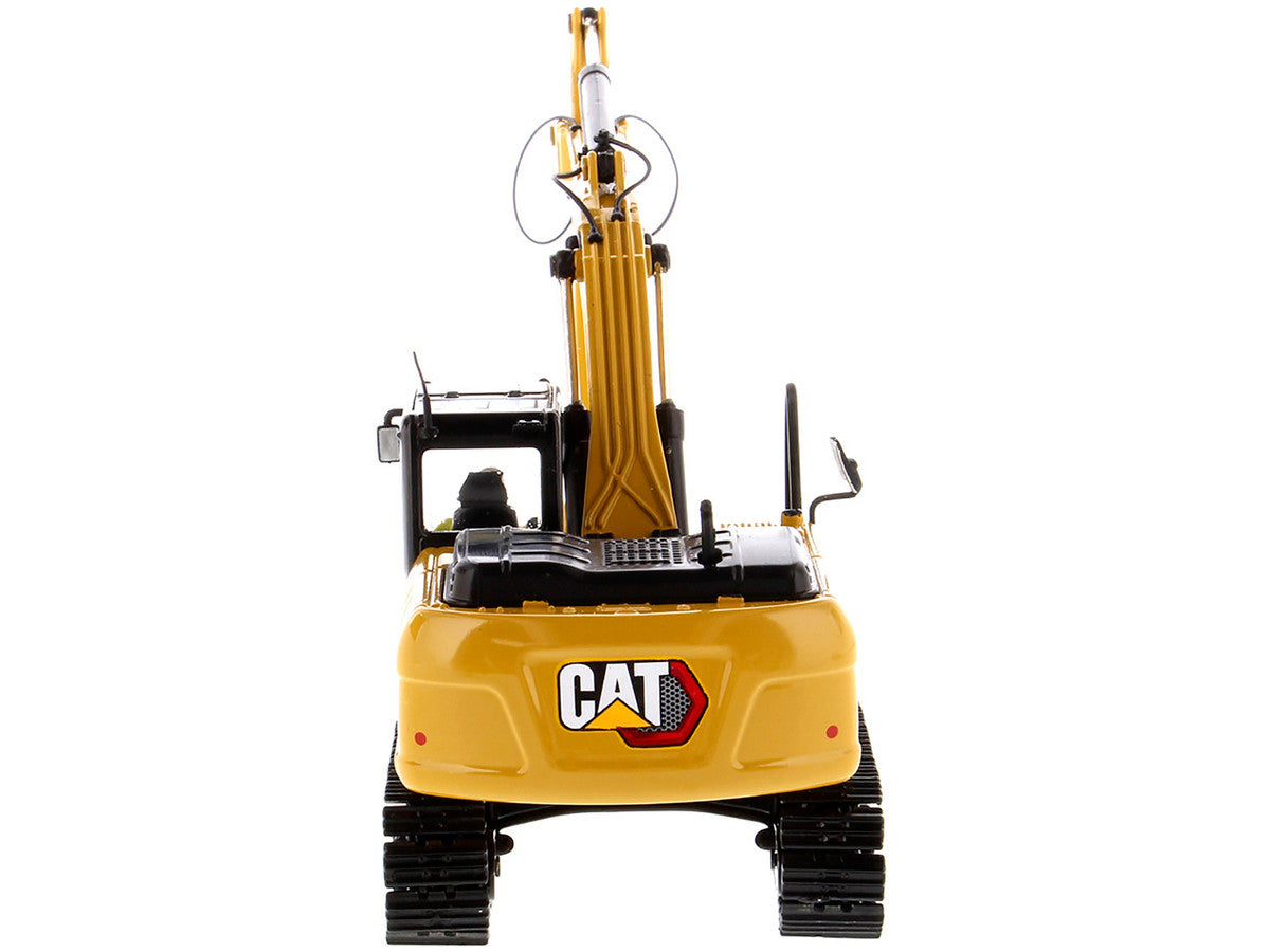 CAT Caterpillar 323 GX Hydraulic Excavator with Operator "High Line" Series 1/50 Diecast Model by Diecast Masters by Diecast Masters
