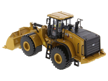 CAT Caterpillar 966 GC Wheel Loader Yellow with Operator "High Line Series" 1/50 Diecast Model by Diecast Masters by Diecast Masters