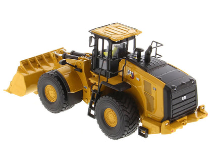 CAT Caterpillar 980 Wheel Loader Yellow with Operator "High Line Series" 1/50 Diecast Model by Diecast Masters by Diecast Masters