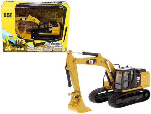 CAT Caterpillar 320F L Hydraulic Excavator "Play & Collect!" Series 1/64 Diecast Model by Diecast Masters by Diecast Masters