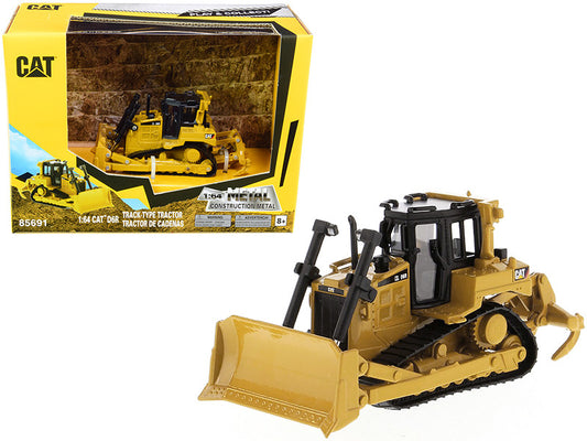 CAT Caterpillar D6R Track-Type Tractor "Play & Collect!" Series 1/64 Diecast Model by Diecast Masters by Diecast Masters