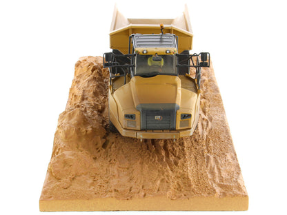 CAT Caterpillar 745 Articulated Truck with Operator (Dirty Version) "Weathered" Series 1/50 Diecast Model by Diecast Masters by Diecast Masters