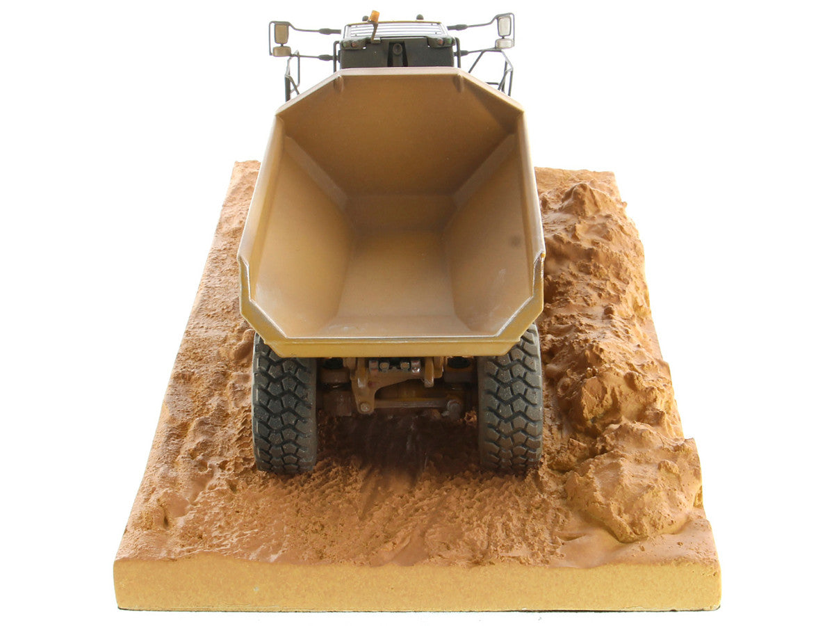 CAT Caterpillar 745 Articulated Truck with Operator (Dirty Version) "Weathered" Series 1/50 Diecast Model by Diecast Masters by Diecast Masters