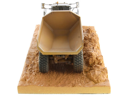CAT Caterpillar 745 Articulated Truck with Operator (Dirty Version) "Weathered" Series 1/50 Diecast Model by Diecast Masters by Diecast Masters