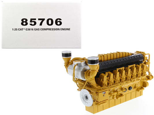 CAT Caterpillar G3616 Gas Compression Engine "High Line" Series 1/25 Diecast Model by Diecast Masters by Diecast Masters