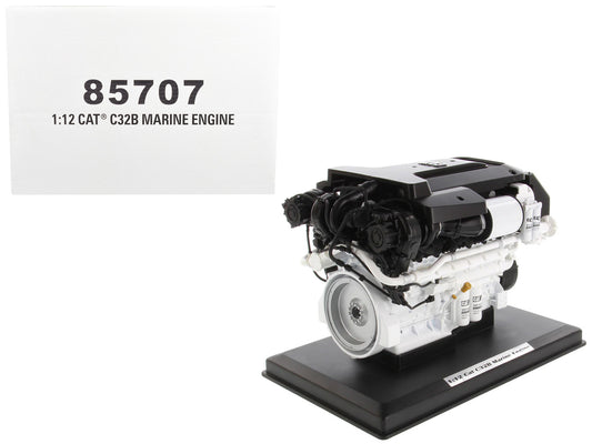 CAT Caterpillar C32B Marine Engine Replica "High Line Series" 1/12 Diecast Model by Diecast Masters by Diecast Masters