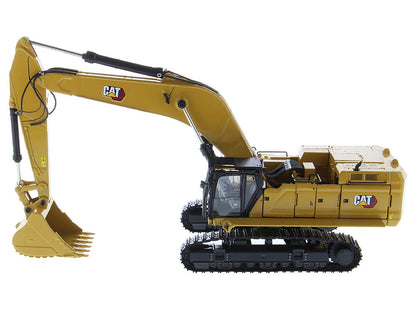 CAT Caterpillar 395 Next Generation Hydraulic Excavator (General Purpose Version) Yellow with Operator and Additional Tools "High Line" Series 1/50 Diecast Model by Diecast Masters by Diecast Masters