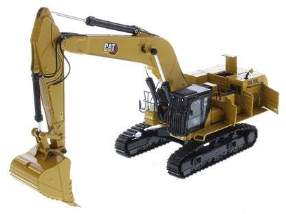 CAT Caterpillar 395 Next Generation Hydraulic Excavator (General Purpose Version) Yellow with Operator and Additional Tools "High Line" Series 1/50 Diecast Model by Diecast Masters by Diecast Masters
