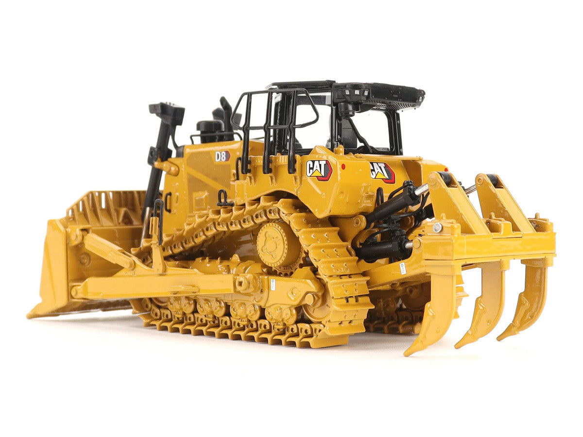 CAT Caterpillar D8 Track-Type Dozer (Standard Configuration) Yellow "High Line" Series 1/50 Diecast Model by Diecast Masters by Diecast Masters