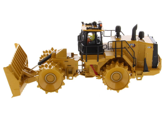 CAT Caterpillar 836 Landfill Compactor Yellow "High Line" Series 1/50 Diecast Model by Diecast Masters by Diecast Masters
