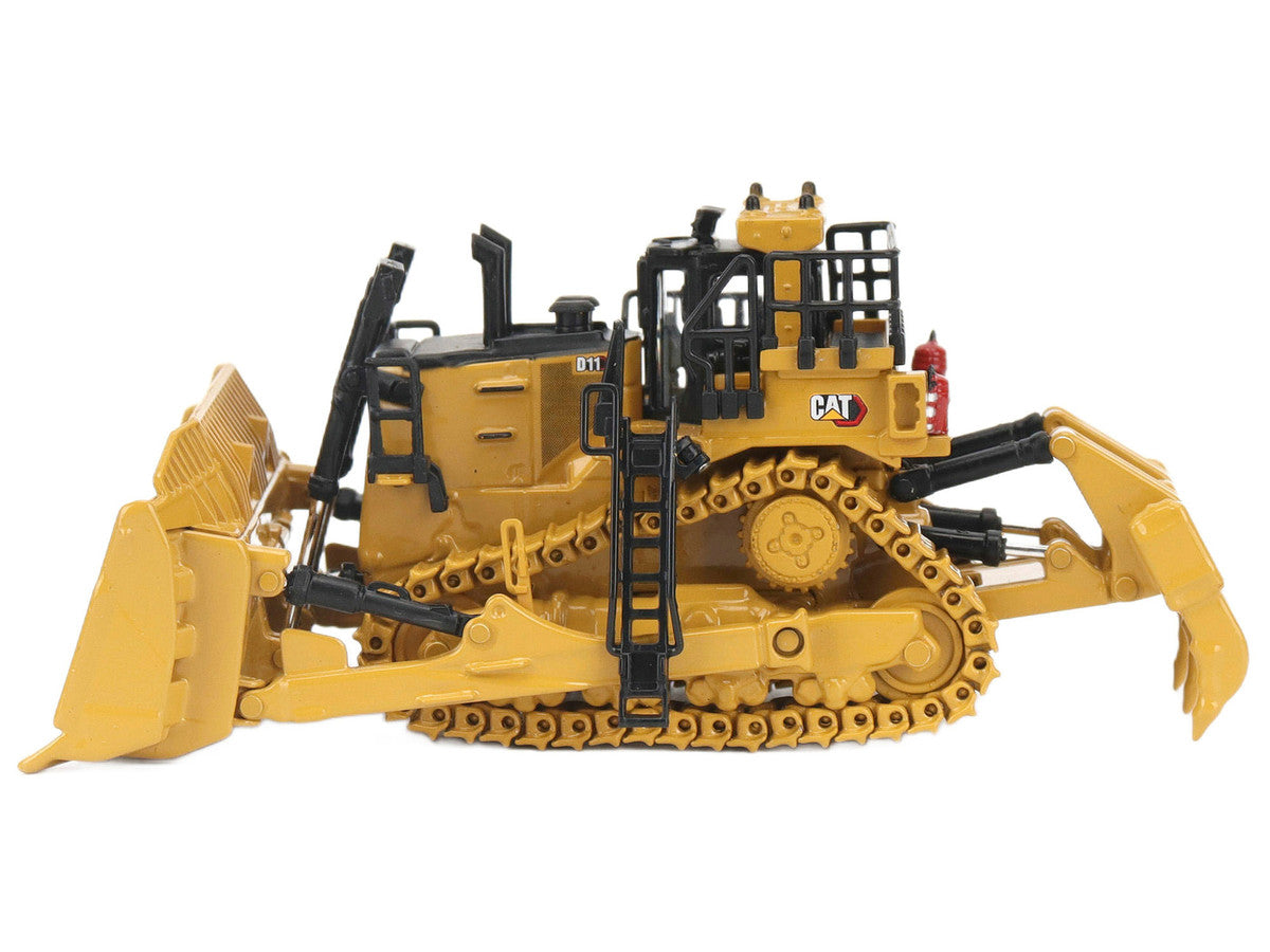 CAT Caterpillar D11 Track Type Dozer TKN Design Yellow "High Line" Series 1/87 (HO) Diecast Model by Diecast Masters by Diecast Masters