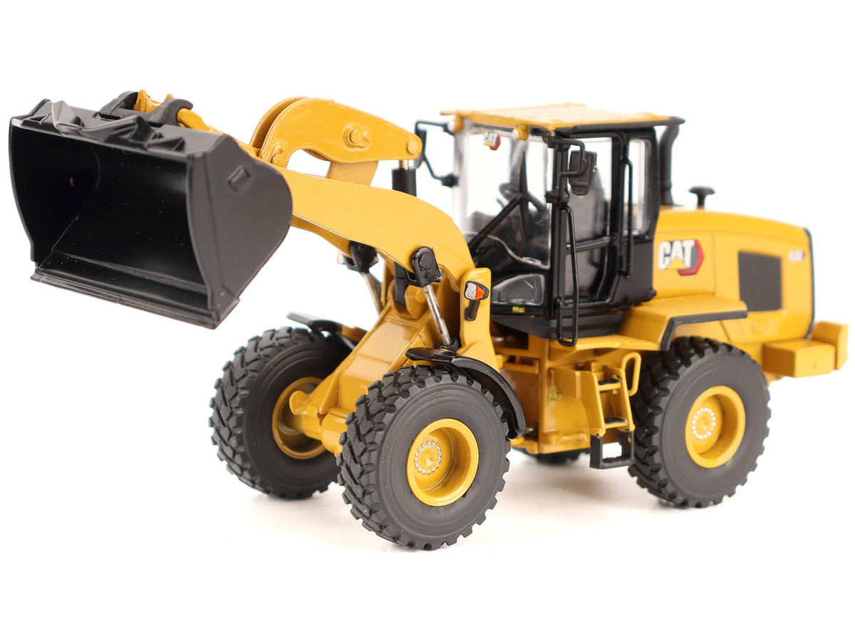 CAT Caterpillar 930 Wheel Loader with Operator Yellow "High Line" Series 1/50 Diecast Model by Diecast Masters by Diecast Masters