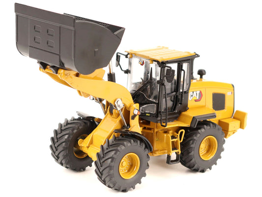 CAT Caterpillar 938 Wheel Loader with Operator Yellow "High Line" Series 1/50 Diecast Model by Diecast Masters by Diecast Masters