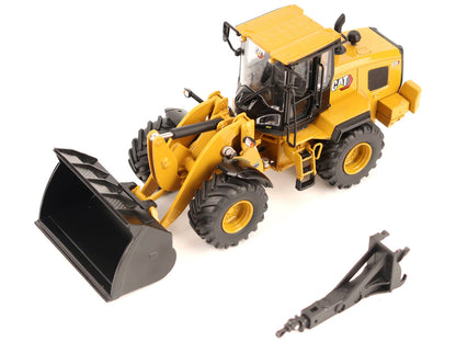CAT Caterpillar 938 Wheel Loader with Operator Yellow "High Line" Series 1/50 Diecast Model by Diecast Masters by Diecast Masters