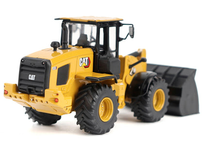 CAT Caterpillar 938 Wheel Loader with Operator Yellow "High Line" Series 1/50 Diecast Model by Diecast Masters by Diecast Masters