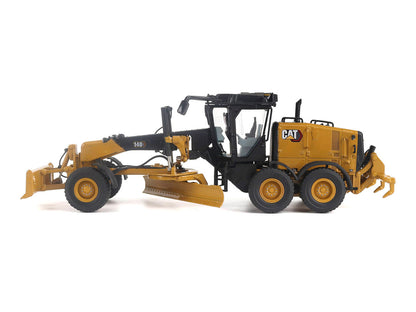 CAT Caterpillar 140 JOY Motor Grader Yellow with Black Top "High Line" Series 1/50 Diecast Model by Diecast Masters by Diecast Masters