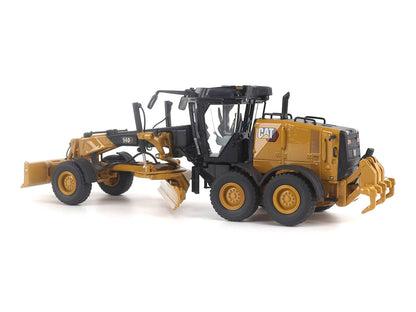 CAT Caterpillar 140 JOY Motor Grader Yellow with Black Top "High Line" Series 1/50 Diecast Model by Diecast Masters by Diecast Masters