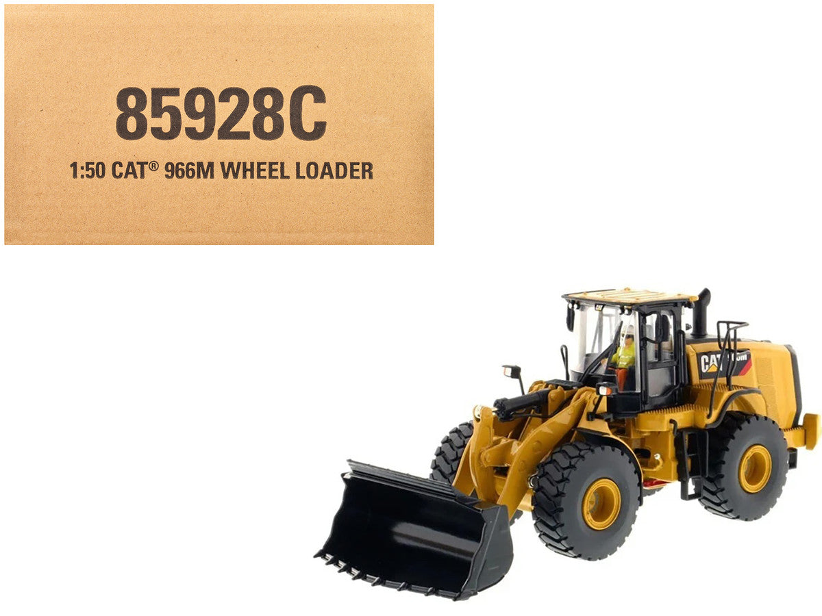 CAT Caterpillar 966M Wheel Loader with Operator "Core Classics Series" 1/50 Diecast Model by Diecast Masters by Diecast Masters