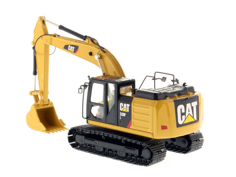 CAT Caterpillar 320F L Hydraulic Excavator with Operator "Core Classics" Series 1/50 Diecast Model by Diecast Masters by Diecast Masters