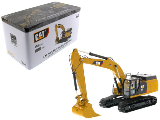 CAT Caterpillar 349F L XE Hydraulic Excavator with Operator "High Line" Series 1/50 Diecast Model by Diecast Masters by Diecast Masters
