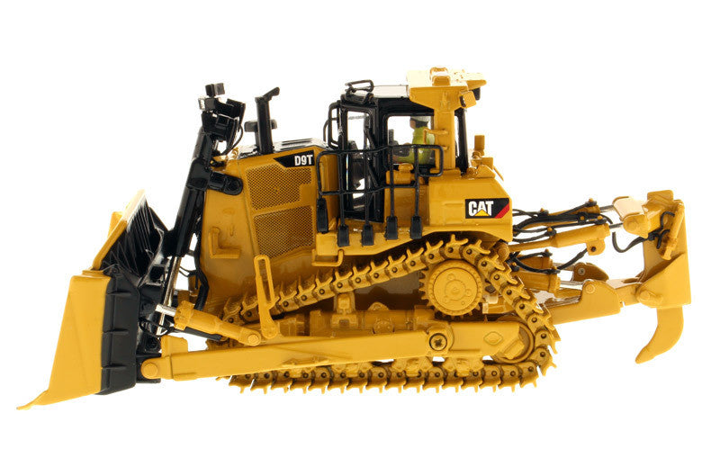 CAT Caterpillar D9T Track-Type Tractor with Operator "High Line Series" 1/50 Diecast Model by Diecast Masters by Diecast Masters